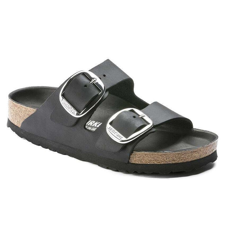 Women Birkenstock | Women'S Birkenstock Arizona Big Buckle - Black