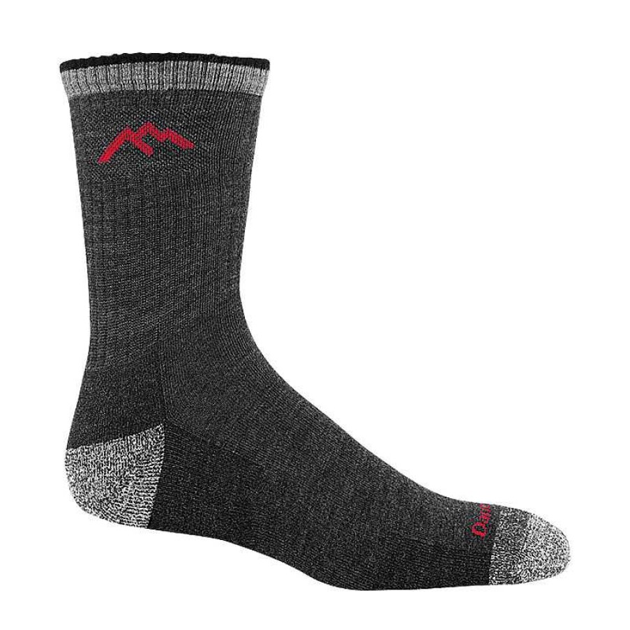 Accessories Darn Tough | Darn Tough Hiker Micro Midweight Crew Socks - Black