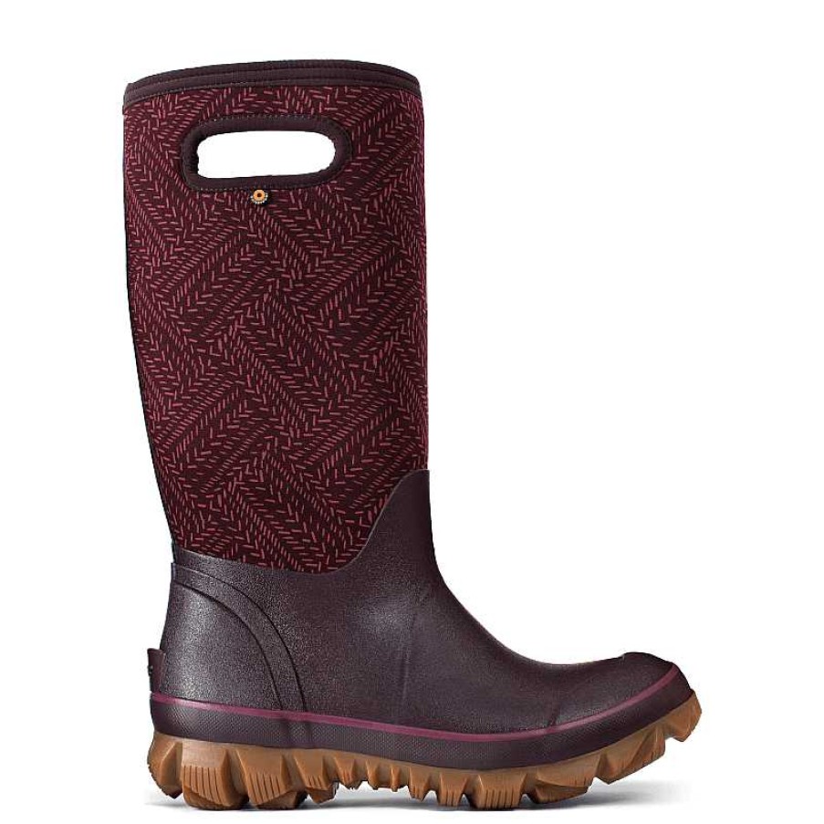 Women Bogs | Women'S Bogs Whiteout Fleck Grape