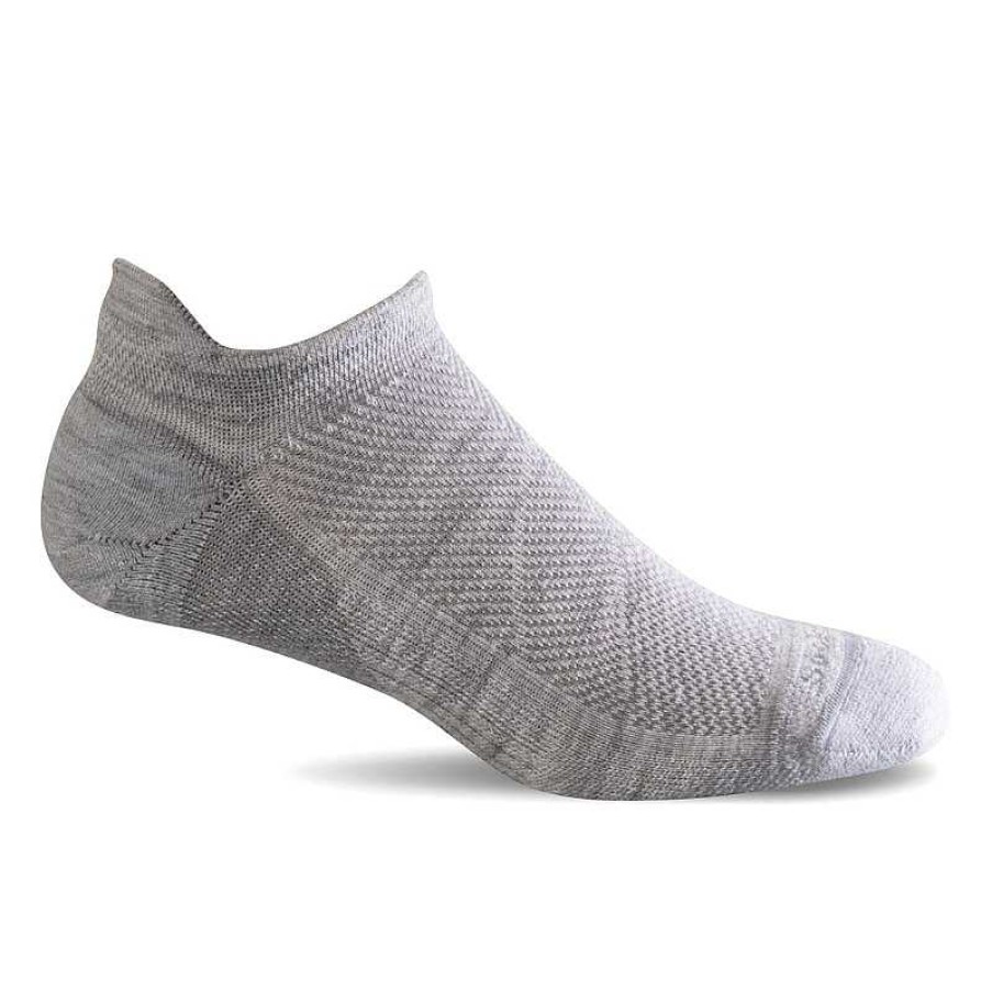 Accessories Sockwell | Women'S Sockwell Elevate Micro Moderate Compression Socks - Ash