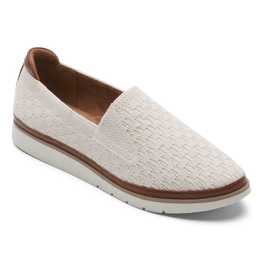 Women Cobb Hill | Women'S Cobb Hill Camryn Slip-On - Vanilla Knit