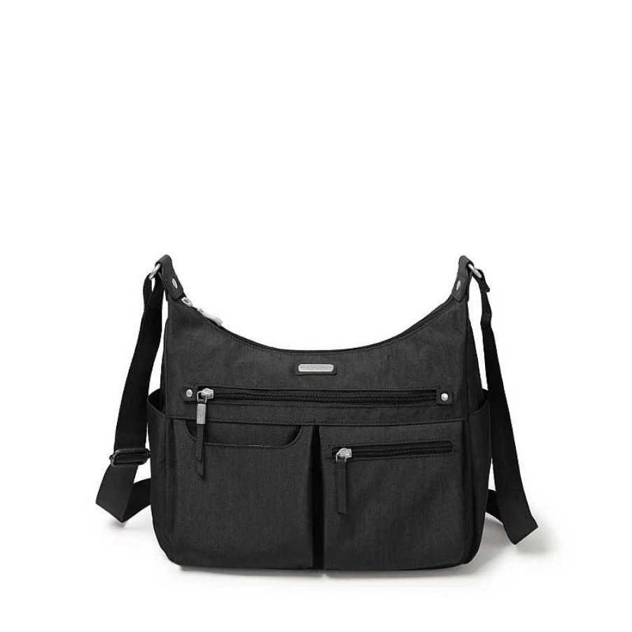 Accessories Baggallini | Baggallini Anywhere Large Hobo Black