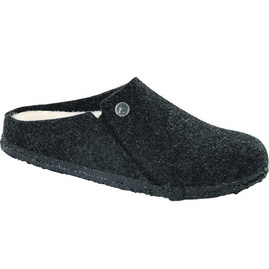 Women Birkenstock | Women'S Birkenstock Zermatt Shearling - Anthracite