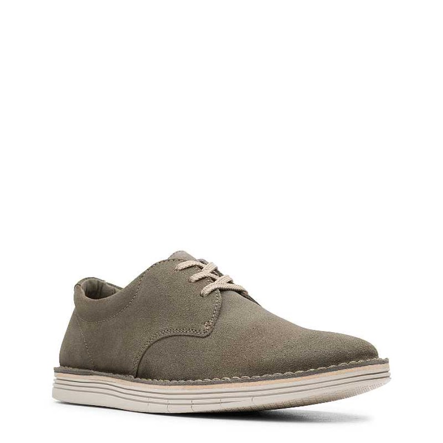 Men Clarks | Men'S Clarks Forge Vibe - Olive