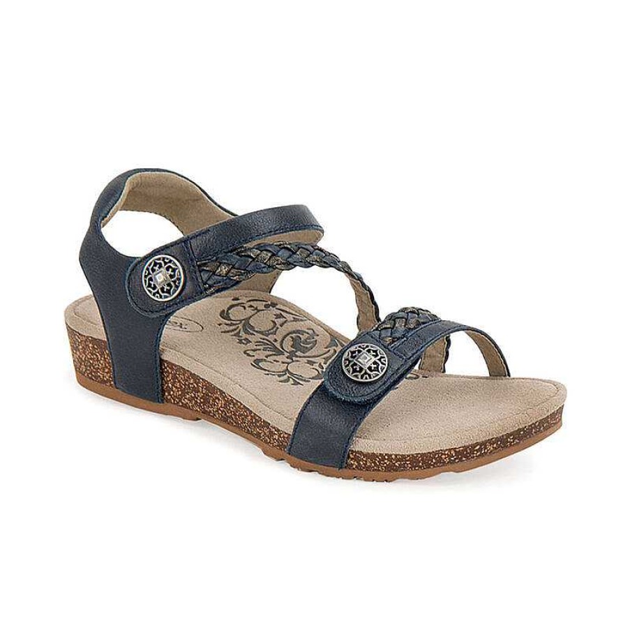 Women Aetrex | Women'S Aetrex Jillian - Navy