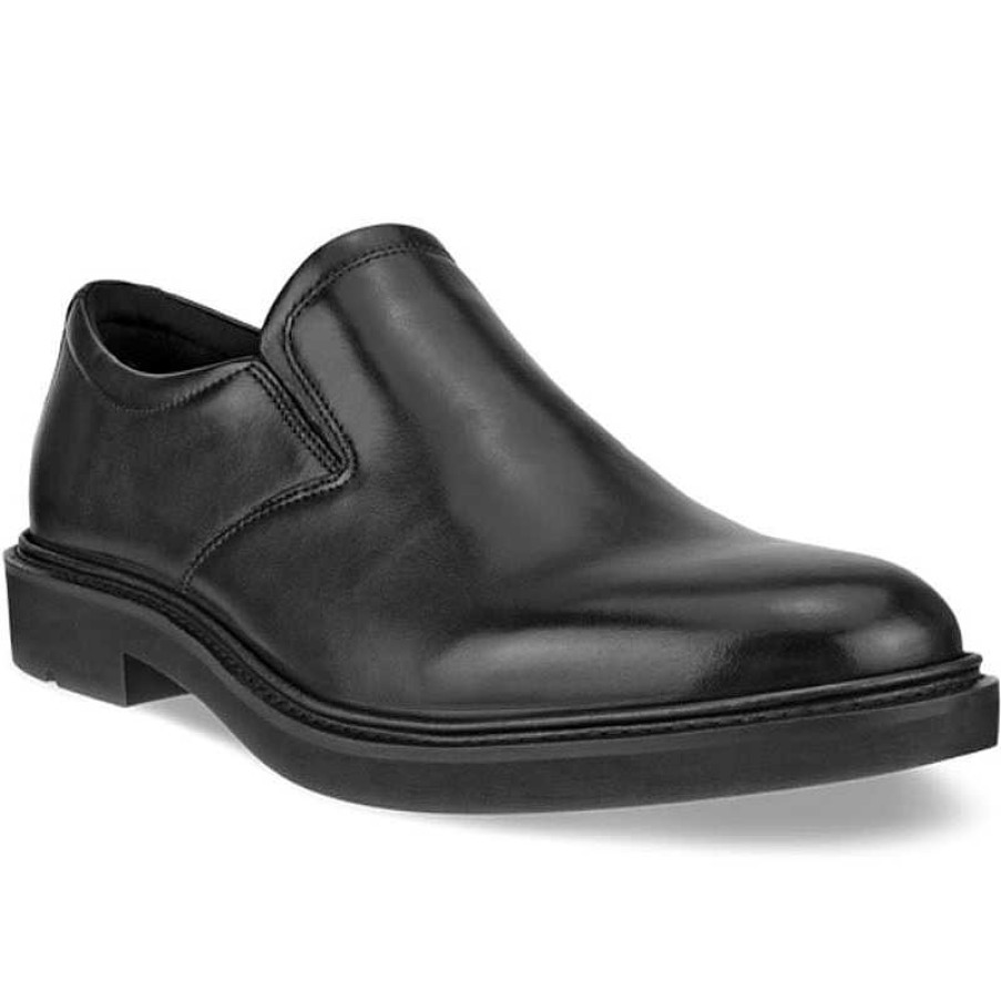 Men ECCO | Men'S Ecco Metropole London Slip-On - Black