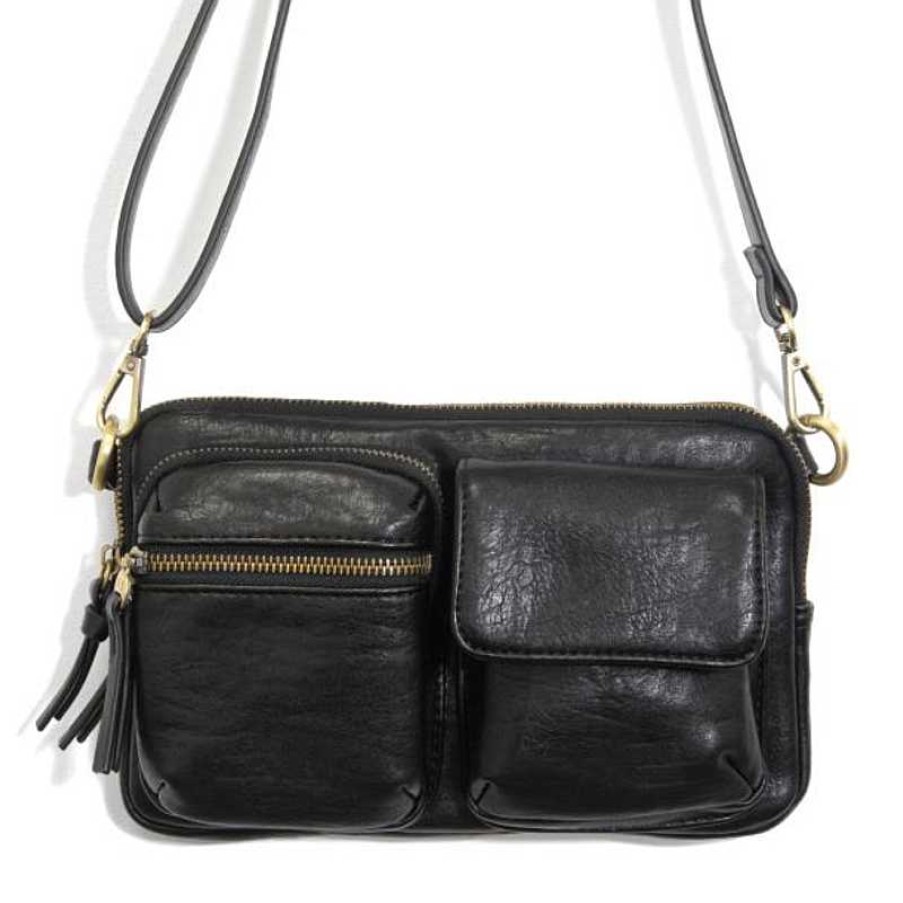 Accessories Joy Susan | Joy Susan Kendra Cargo Pocket L8185-00 - Black