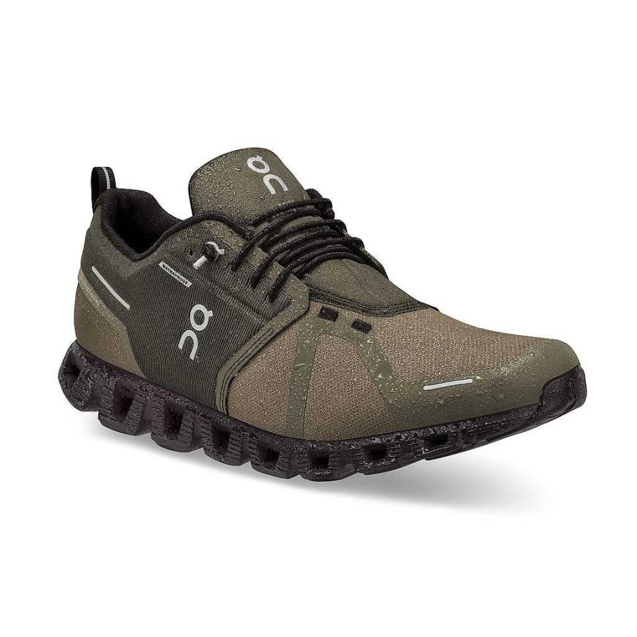 Men On Cloud | Men'S On Waterproof Cloud 5 - Olive/Black