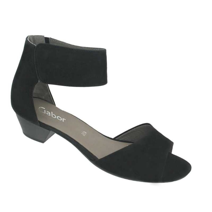 Women Gabor | Women'S Gabor 65.852-17 - Black - Uk Sizing