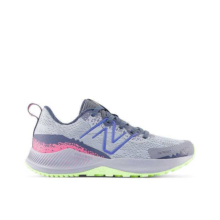 Kids New Balance | Kids' New Balance Dynasoft Nitrel V5 Sizes 3.5-7 - Starlight|Neon Pink|Bright Lapis