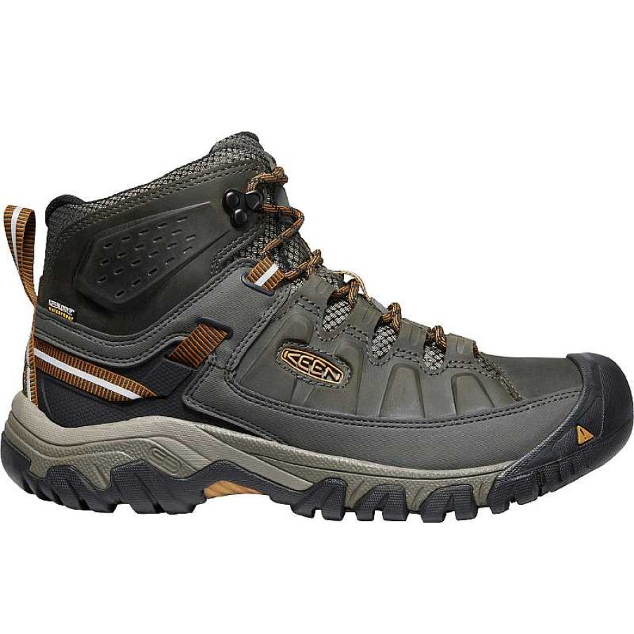 Men Keen | Men'S Keen Targhee Iii Mid - Black Olive|Golden Brown