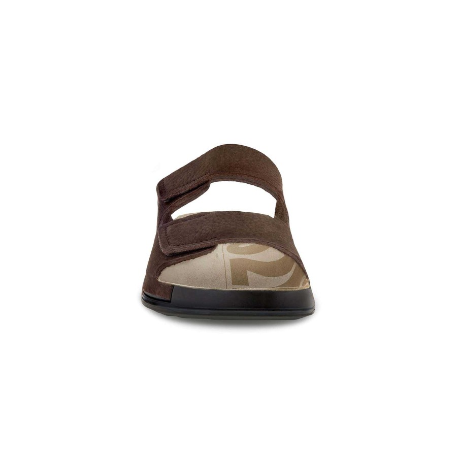 Men ECCO | Men'S Ecco 2Nd Cosmo Slide - Mocha