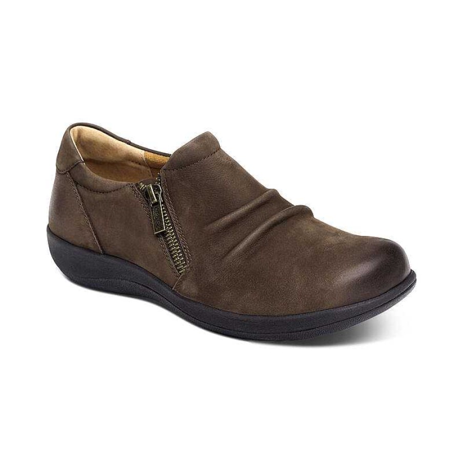 Women Aetrex | Women'S Aetrex Katie - Dark Earth