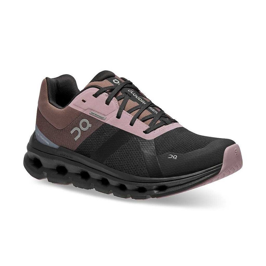 Women On Cloud | Women'S On Waterproof Cloudrunner - Black/Grape