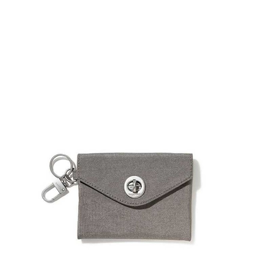 Accessories Baggallini | Baggallini On The Go Envelope Case - Sterling Shimmer