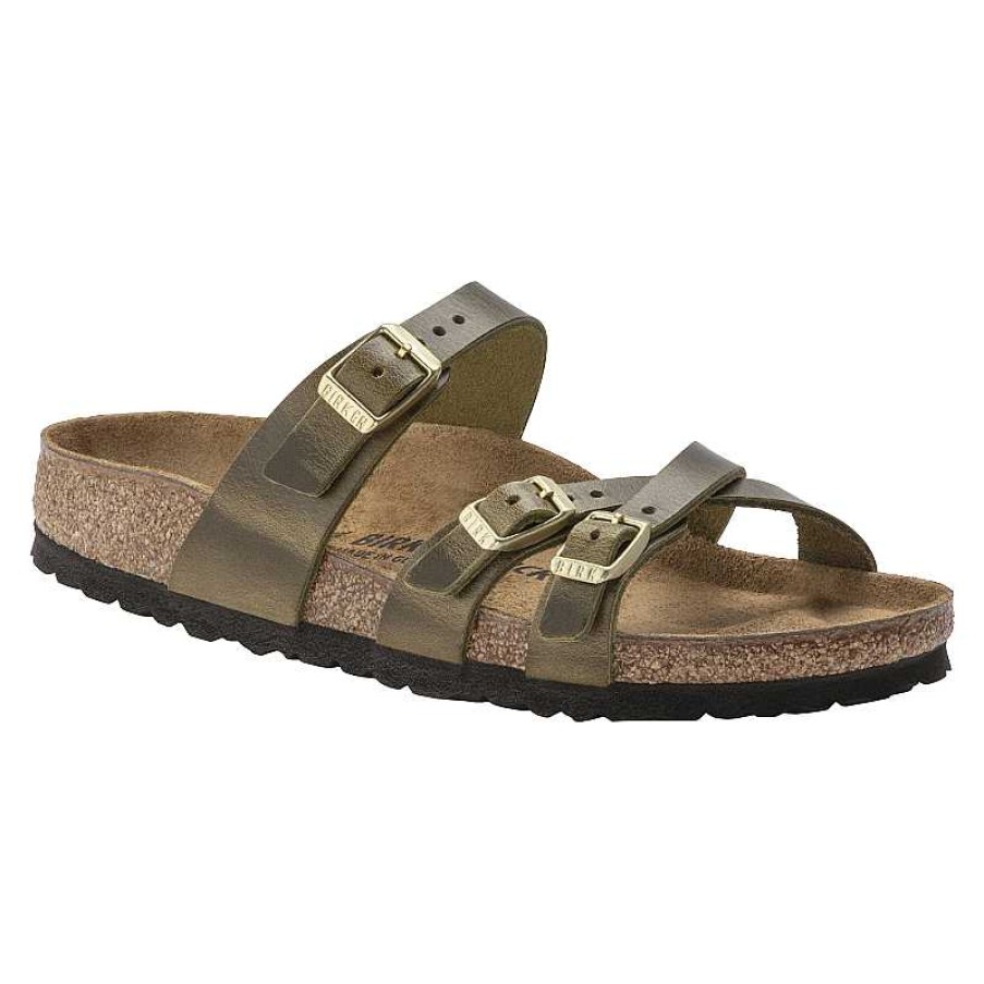 Women Birkenstock | Women'S Birkenstock Franca - Green Olive