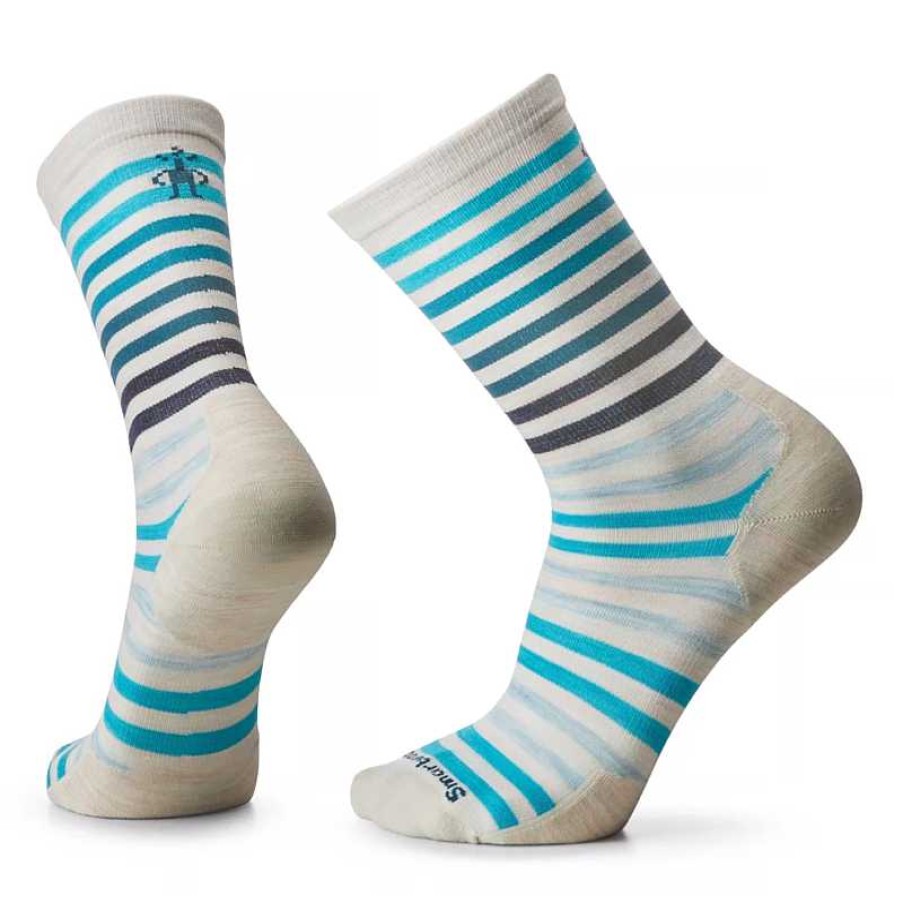 Accessories Smartwool | Smartwool Everyday Spruce Street Crew Socks Moonbeam