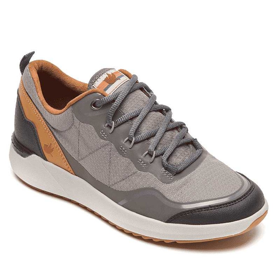 Women Cobb Hill | Women'S Cobb Hill Skylar M Lace Waterproof - Grey