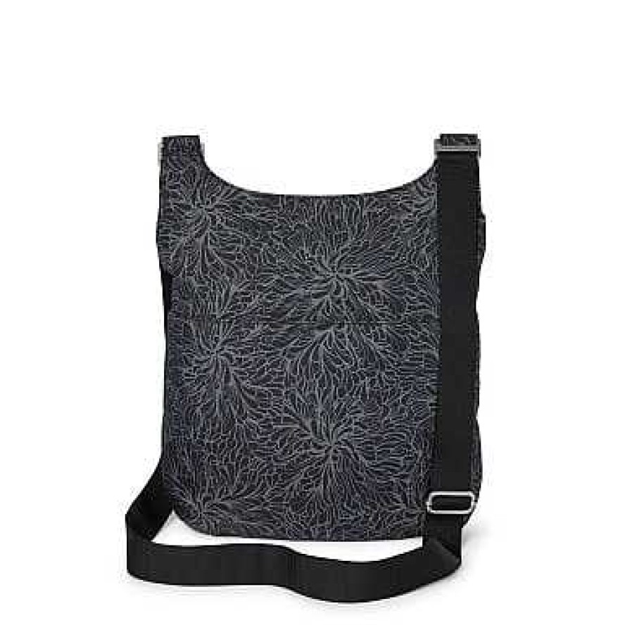 Accessories Baggallini | Baggallini Big Zipper Bagg With Rfid - Midnight Blossom Print