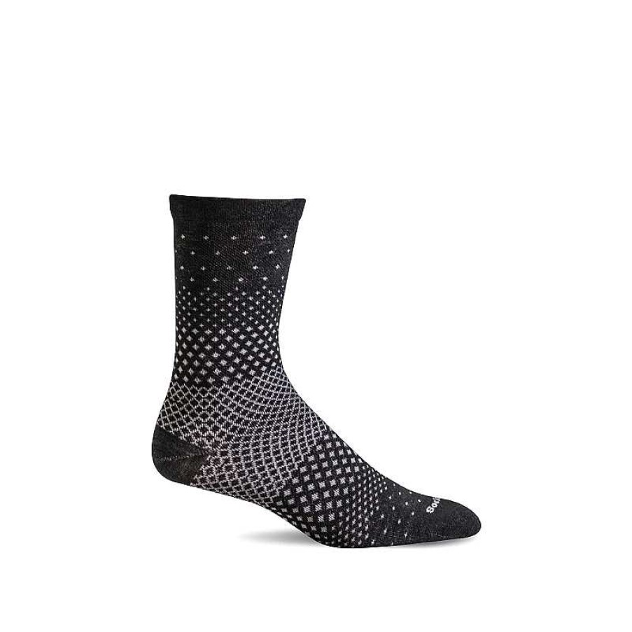 Accessories Sockwell | Women'S Sockwell Plantar Ease Crew - Black Multi