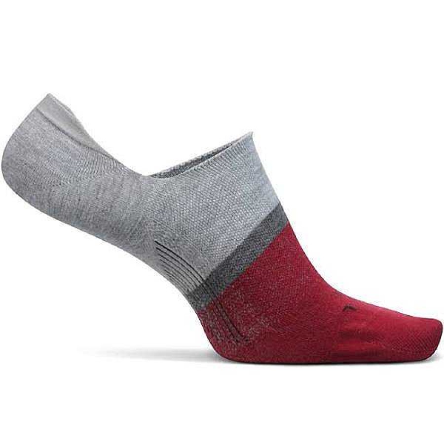 Accessories Feetures | Feetures Everyday Ultra Light Invisible Socks - Cadet Light Grey