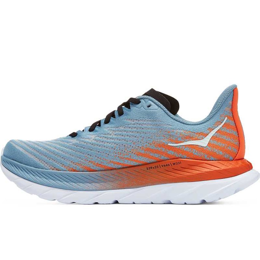 Men Hoka | Men'S Hoka Mach 5 - Mountain Spring|Puffin'S Bill (Mspbl)