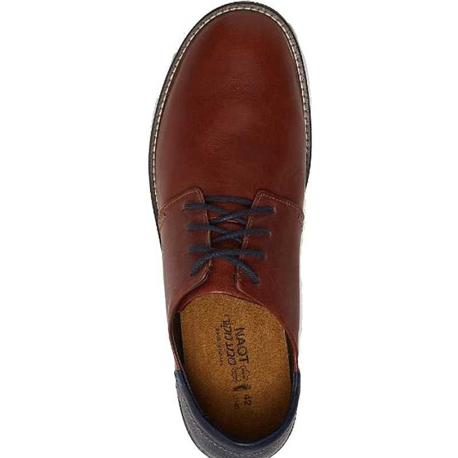 Men Naot | Men'S Naot Chief - Soft Chestnut/Soft Ink