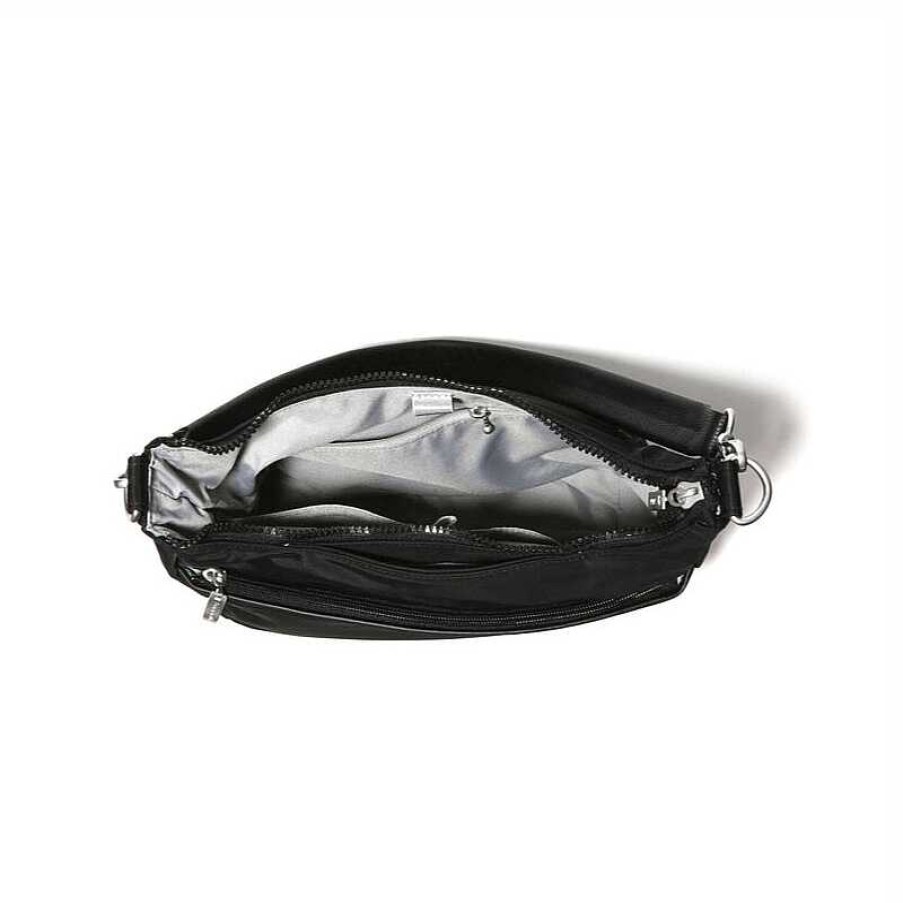 Accessories Baggallini | Baggallini Bowery Half Moon Bag - Black