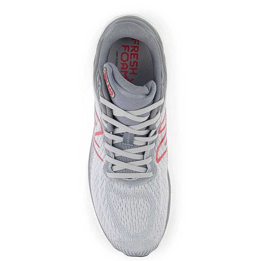 Men New Balance | Men'S New Balance Fresh Foam X 840V1 - Aluminum Grey/True Red