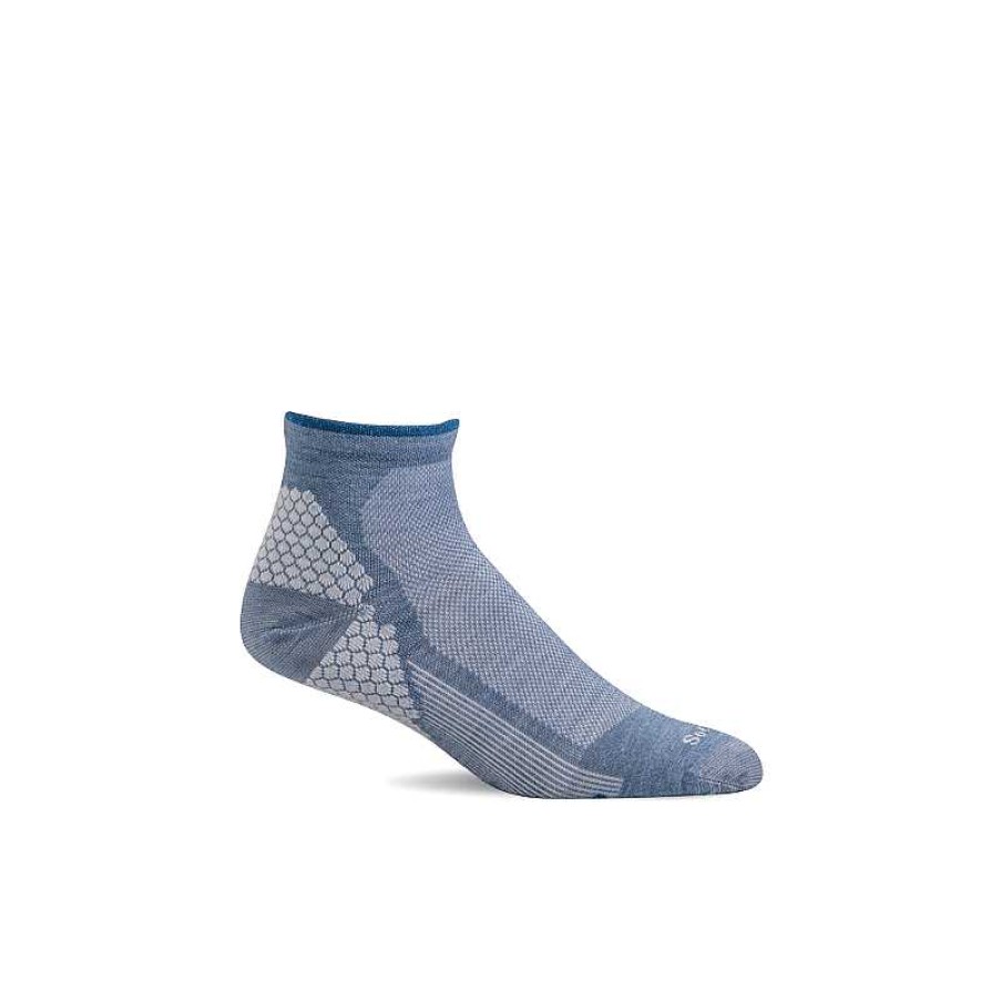 Accessories Stan's Fit For Your | Women'S Sockwell Plantar Sport Quarter - Bluestone