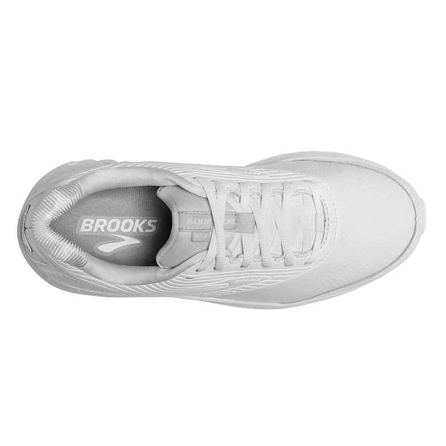 Women Brooks Running | Women'S Brooks Addiction Walker 2 - White (142)