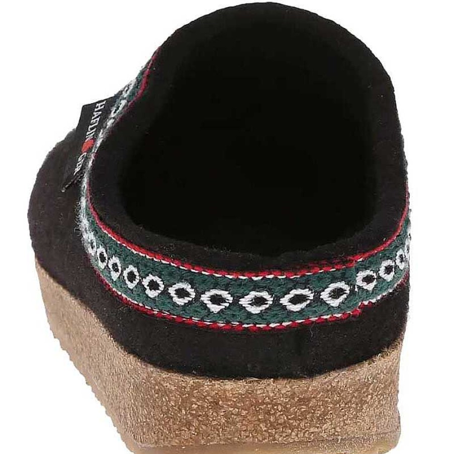 Men Haflinger | Haflinger Gz Slipper - Black