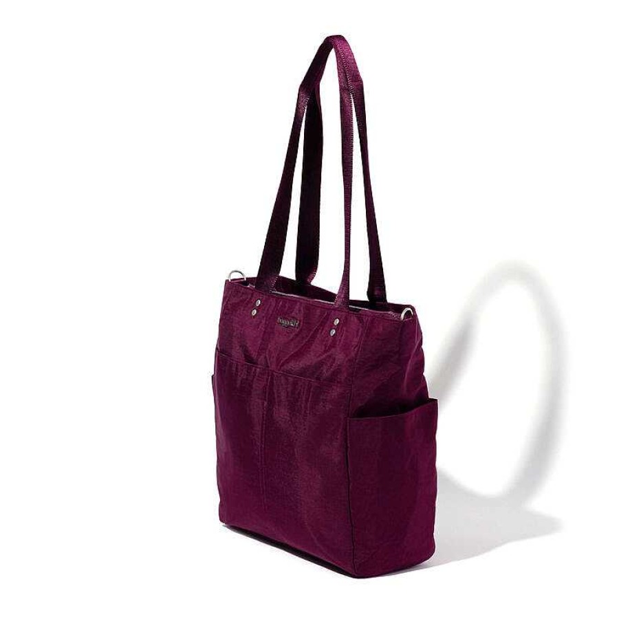 Accessories Baggallini | Baggallini Carryall Daily Tote Mulberry