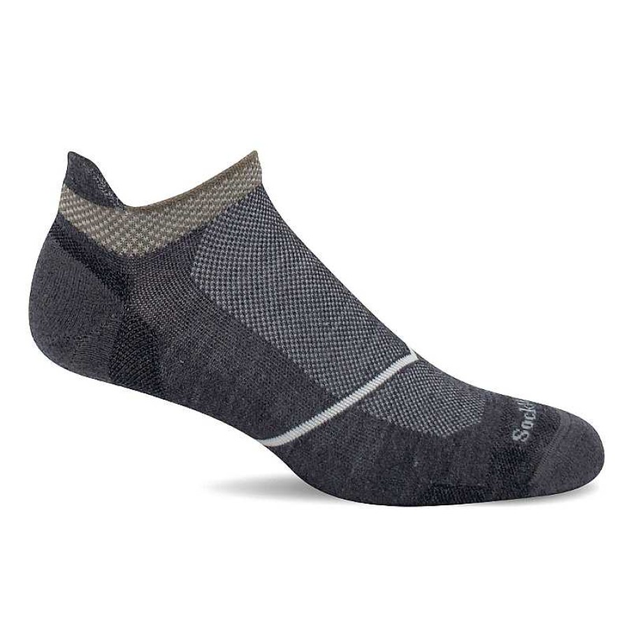 Accessories Sockwell | Men'S Sockwell Pulse Micro - Charcoal