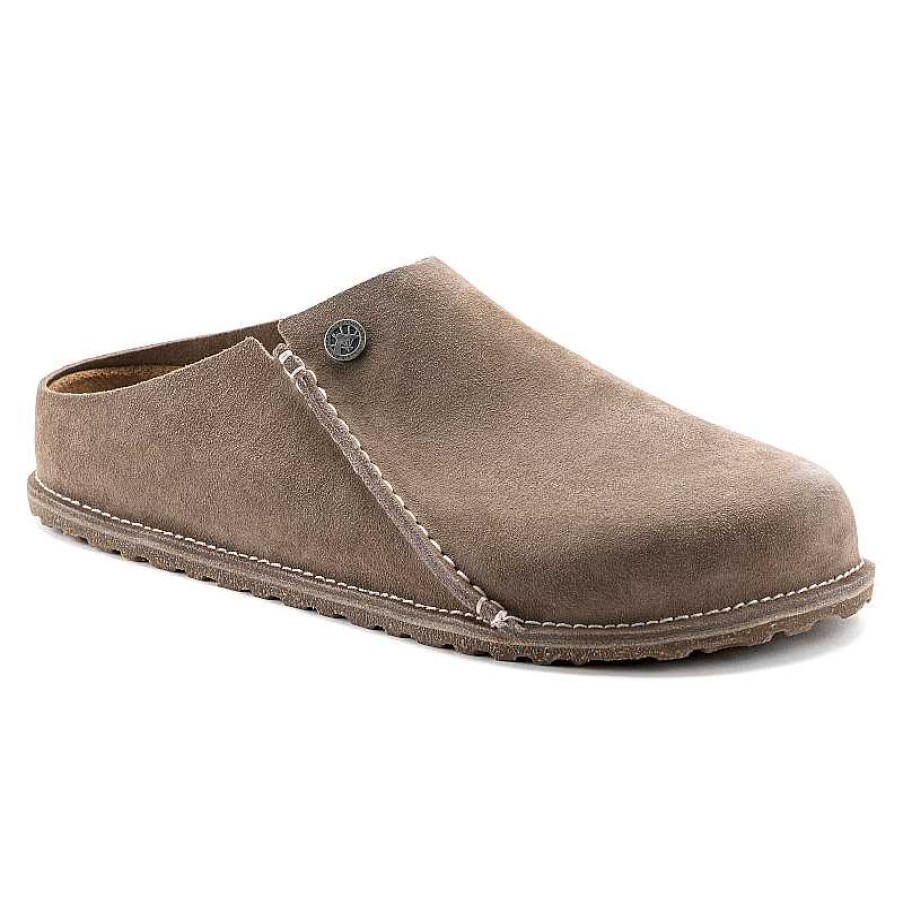 Men Birkenstock | Men'S Birkenstock Zermatt 365 Slipper - Gray Taupe