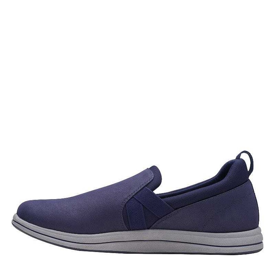 Women Clarks | Women'S Clarks Breeze Bali - Dark Navy