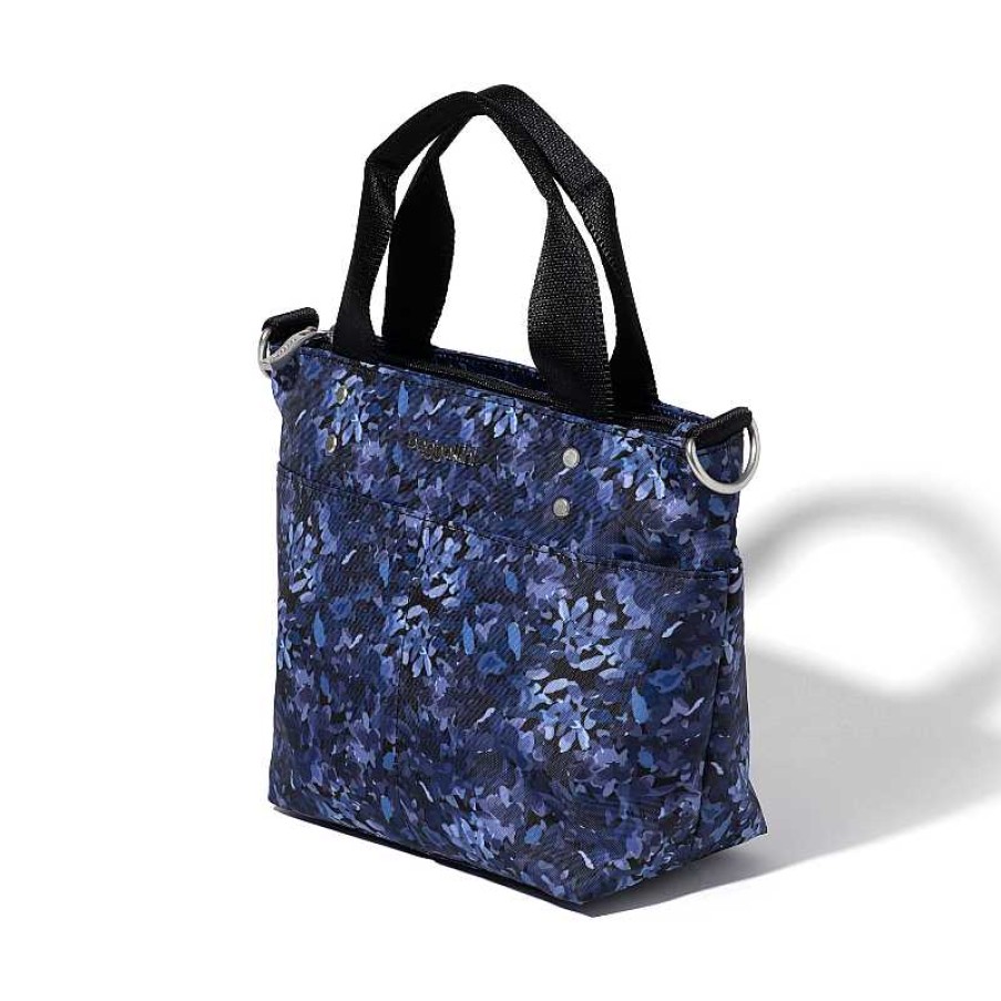 Accessories Baggallini | Baggallini Mini Carryall Tote Indigo Petal