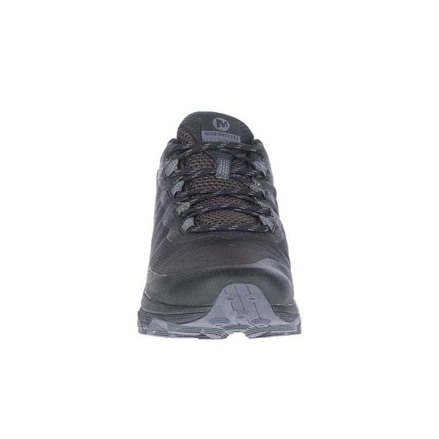 Men Merrell | Men'S Merrell Moab Speed Gtx - Black|Asphalt