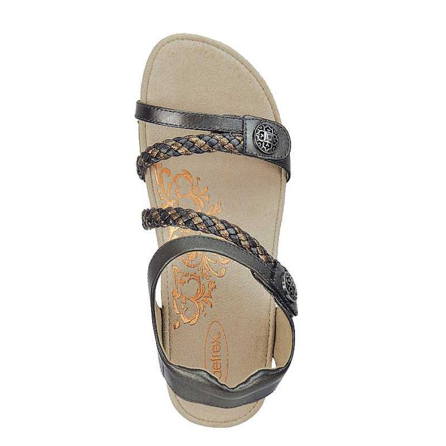 Women Aetrex | Women'S Aetrex Jillian - Gunmetal