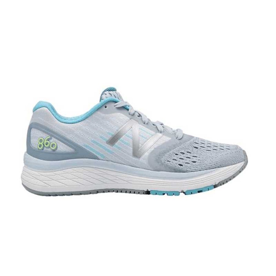 Kids New Balance | Girl'S New Balance 860 Kj860Gey Size 1-13.5 - Grey|Ocean Air