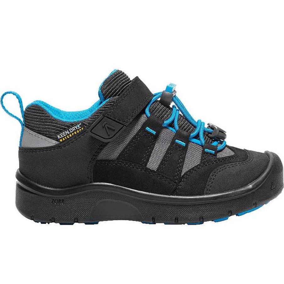 Kids Keen | Kids' Keen Hikeport Size 8-13 - Black|Blue Jewel