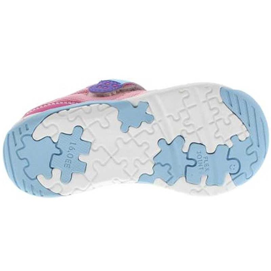 Kids Tsukihoshi | Kids' Tsukihoshi Kaz Size 7.5-13 Fuchsia/Light Blue