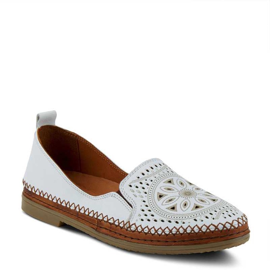 Women Spring Step | Women'S Spring Step Ingrid - White