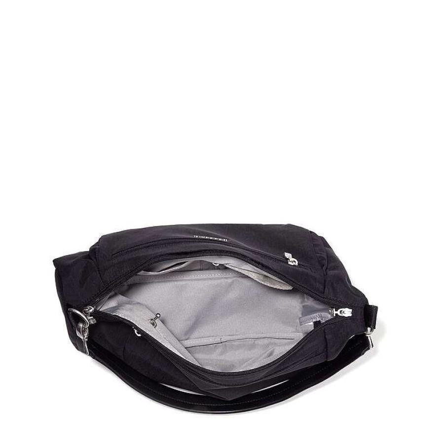 Accessories Baggallini | Baggallini Modern Everywhere Half Moon Messenger - Black