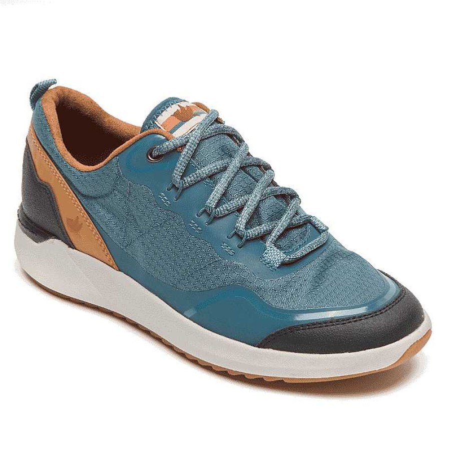 Women Cobb Hill | Women'S Cobb Hill Skylar M Lace Waterproof - Teal