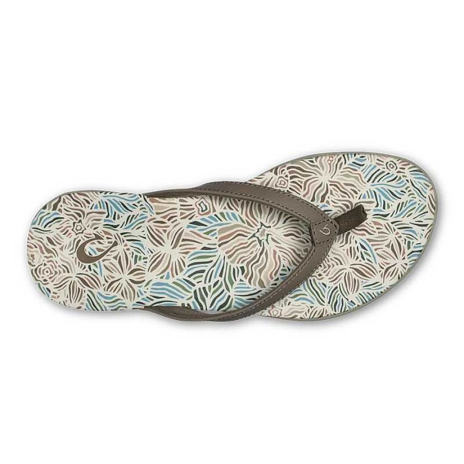 Women OluKai | Women'S Olukai Ho'Opio Hau Sandal - Warm Taupe|Hau