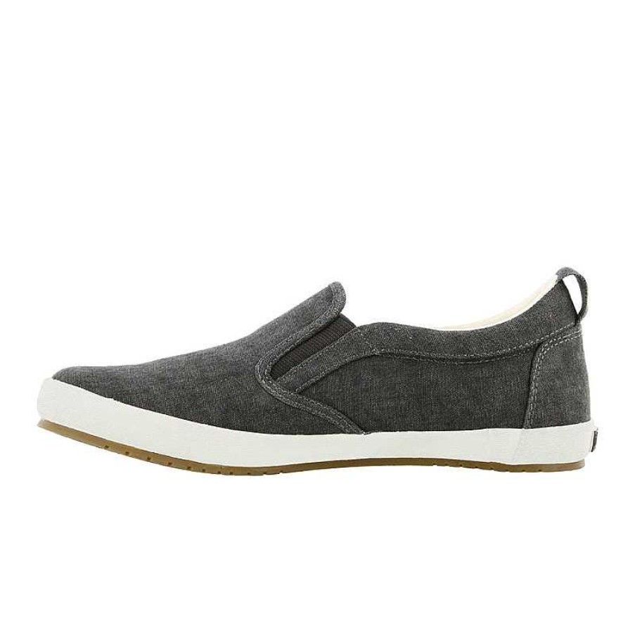 Women Taos | Women'S Taos Dandy Canvas Slip-On - Charcoal