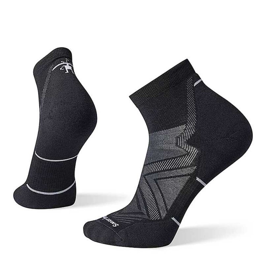 Accessories Smartwool | Smartwool Run Targeted Cushion Ankle Socks - Black