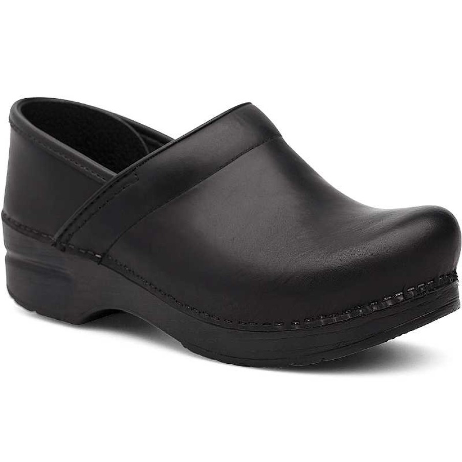 Men Dansko | Men'S Dansko Professional Black Cabrio