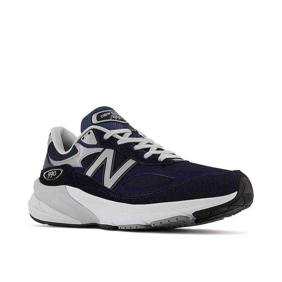 Men New Balance | Men'S New Balance M990Nv6 Navy/White